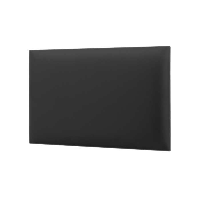 Polsterpaneel aus Kunstleder in Graphitgrau